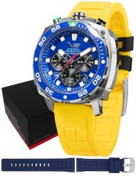 Zegarek męski Vostok Europe VK67-650A720SY żółty. Żółte zegarki męskie Vostok Europe, bez wzorów. Za 4,175.60 zł.