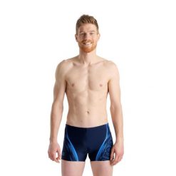 Szorty Kąpielowe Arena Swim Short Graphic. Niebieskie kąpielówki męskie ARENA, m, bez wzorów. Za 104.99 zł.
