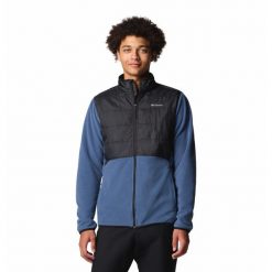 Columbia Bluza Basin Butte Ii 2101761478. Niebieskie bluzy męskie Columbia, m, bez wzorów, bez ramiączek, bez kaptura. Za 231.99 zł.