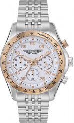 Zegarek męski Aston Martin MTRS1F504 srebrny. Szare zegarki męskie Aston Martin, bez wzorów, srebrne. Za 1,550.00 zł.