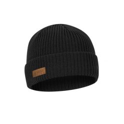 Czapka zimowa Helikon-Tex Wanderer Cap - black. Czarne czapki damskie HELIKON-TEX, na zimę, bez wzorów. Za 101.99 zł.