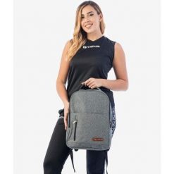 Plecak Givova City średni efekt denim. Szare plecaki damskie Givova, bez wzorów, z denimu, sportowe. Za 210.99 zł.