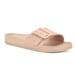 Klapki damskie Ellesse Eloise. Czerwone klapki damskie Ellesse, bez wzorów, bez obcasa, bez zapięcia. Za 49.99 zł.