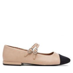 Baleriny Call It Spring. Brązowe balerinki damskie Call it Spring, bez wzorów, bez obcasa, bez zapięcia. Za 129.99 zł.