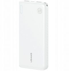 Powerbank Usams Powerbank PB83 2xUSB-A 1xUSB-C 10000mAh biały. Białe powerbanki Usams. Za 43.84 zł.