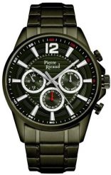 Zegarek męski Pierre Ricaud P97040.I150QF zielony. Zielone zegarki męskie Pierre Ricaud, bez wzorów. Za 596.00 zł.