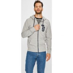 Tommy Jeans - Bluza. Szare bluzy męskie Tommy Jeans, l, bez wzorów, z bawełny, bez ramiączek, z kapturem. W wyprzedaży za 269.90 zł.