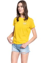 T-SHIRT DAMSKI LEE SS GLOBAL TEE LEMON ZEST L44BEPMM 112109799. T-shirty damskie Lee, l, bez wzorów, bez kołnierzyka, bez ramiączek. Za 69.99 zł.