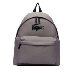 Plecak Lacoste. Szare plecaki męskie Lacoste, bez wzorów, sportowe. Za 239.99 zł.