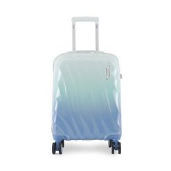 Walizka kabinowa Semi Line. Niebieskie walizki damskie Semi-line, bez wzorów. Za 219.99 zł.