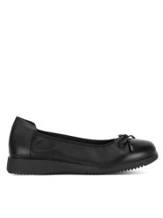 Go Soft Baleriny WFA2817-1Z Czarny. Czarne balerinki damskie GO SOFT, bez wzorów, ze skóry, bez obcasa, bez zapięcia. Za 179.99 zł.