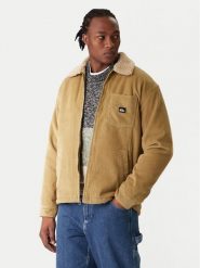 Quiksilver Kurtka przejściowa Dna Sherpa Harrington EQYJK04201 Beżowy Regular Fit. Brązowe kurtki męskie Quiksilver, m, bez wzorów, z bawełny, bez kaptura. Za 549.99 zł.