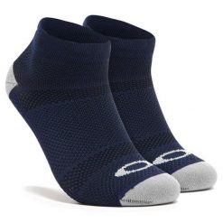 Oakley Skarpety Ribbed Ellipse Short Fos900869-6Le. Niebieskie skarpety męskie Oakley, bez wzorów. Za 50.99 zł.