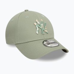 Czapka z daszkiem New Era Camo Infill 9Forty New York Yankees. Zielone czapki damskie New Era, na zimę, bez wzorów. Za 119.99 zł.