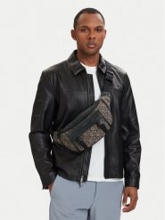 Calvin Klein Nerka Mixed Emblem Aop LV04D3382G Beżowy. Brązowe saszetki i nerki męskie Calvin Klein, bez wzorów, z materiału. Za 369.99 zł.