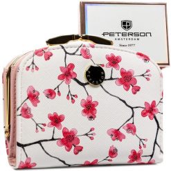 Portfel damski Peterson PTN 1830-F8 wzór 2. Portfele damskie Peterson, ze skóry. Za 69.99 zł.