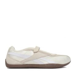 Baleriny Reebok. Białe balerinki damskie Reebok, bez wzorów, bez obcasa, bez zapięcia. Za 299.99 zł.