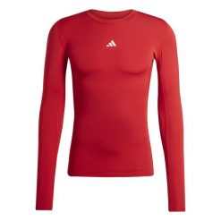 Intimo Maglie Adidas Sport Tf Ls Tee M Dorośli. Czerwone bielizna sportowa męska Adidas, m, bez wzorów, z elastanu, na fitness i siłownię, techfit (adidas). Za 115.99 zł.