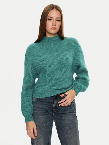 American Vintage Sweter East EAST18QH24 Zielony Loose Fit. Zielone swetry nierozpinane damskie American Vintage, m, bez wzorów, z syntetyku, vintage, bez kołnierzyka, bez ramiączek. Za 319.99 zł.