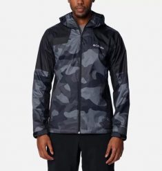 Kurtka Sportowa Z Kapturem Męska Columbia Inner Limits. Czarne kurtki sportowe męskie Columbia, m, bez wzorów, z poliesteru, z kapturem, trekkingowe. Za 373.99 zł.