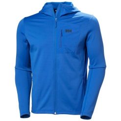 Bluza z kapturem Helly Hansen Versalite Fleece. Niebieskie bluzy męskie Helly Hansen, m, bez wzorów, bez ramiączek, z kapturem. Za 436.50 zł.