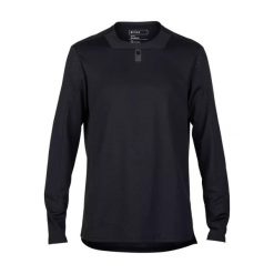 Longsleeve rowerowy męski Fox Racing Defend. Czarne bluzy męskie FOX, m, bez wzorów, sportowe, bez ramiączek, bez kaptura. Za 269.99 zł.