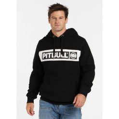 Bluza męska Pitbull z kapturem Sherwood. Zielone bluzy męskie PITBULL, m, bez wzorów, z kapturem, na fitness i siłownię. Za 199.99 zł.
