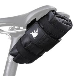 Torba rowerowa narzędziowa pod siodełko ramę Rhinowalk RK5100. Czarne torby na ramię męskie RHINOWALK, z materiału, na ramię, duże. Za 69.00 zł.