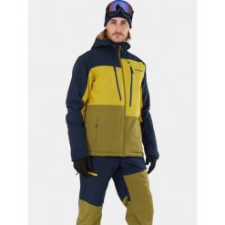 Kurtka Narciarska Męska Fundango Atlas Allmountain. Niebieskie kurtki sportowe męskie FUNDANGO, na zimę, m, bez wzorów, z materiału, bez kaptura, narciarskie. Za 629.90 zł.