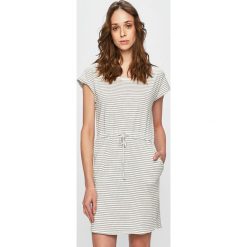 Vero Moda - Sukienka. Czarne sukienki damskie Vero Moda, na co dzień, m, bez wzorów, z bawełny, casualowe, bez kołnierzyka, bez ramiączek, mini, proste. Za 59.90 zł.