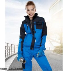 DAMSKA BLUZA ROBOCZA H9316 - ARDON damski fason i sylwetka 35% bawełna, 65 % poliester - niebieski H9408 5XL. Niebieskie bluzy damskie Ardon, xl, bez wzorów, z bawełny, bez ramiączek, bez kaptura. Za 188.55 zł.