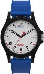 Zegarek męski Timex TW2Y13100 niebieski. Niebieskie zegarki męskie Timex, bez wzorów. Za 329.00 zł.