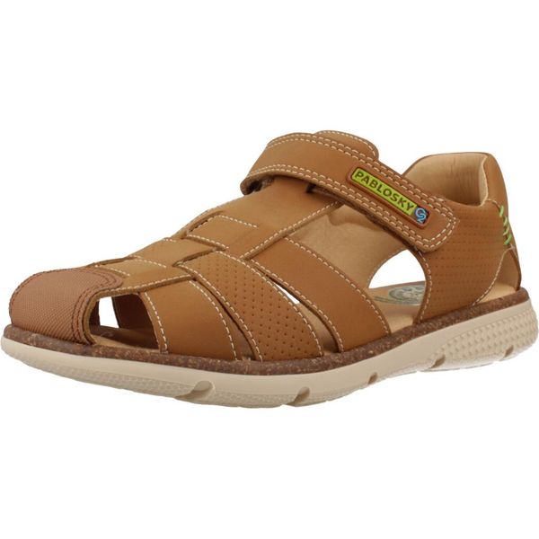 Sandały PABLOSKY 520894P Brązowy. Brązowe buty zimowe męskie Pablosky, bez wzorów, ze skóry, bez zapięcia. Za 214.99 zł.