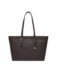 MICHAEL Michael Kors Torebka Quinn 30T5GQNT9L Brązowy. Brązowe shopperki damskie MICHAEL Michael Kors, bez wzorów, ze skóry, bez dodatków. Za 899.99 zł.