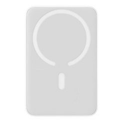 Powerbank indukcyjny Baseus 10000 mAh bezprzewodowy magsafe usb-c 20W + kabel. Białe powerbanki Baseus. W wyprzedaży za 197.40 zł.