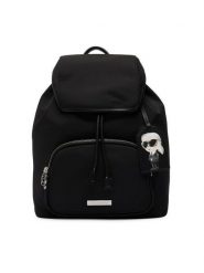 KARL LAGERFELD Plecak B3W30127 Czarny. Czarne plecaki damskie KARL LAGERFELD, bez wzorów, z materiału. Za 849.99 zł.