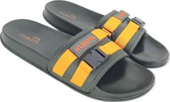 Kubota Klapki Kubota z klamrą i rzepem - Rozmiar 45. Klapki męskie Kubota, bez wzorów, bez zapięcia. Za 65.00 zł.