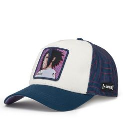 Czapka z daszkiem Capslab. Niebieskie czapki damskie CapsLab, bez wzorów. Za 169.99 zł.