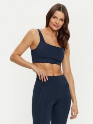 Girlfriend Collective Biustonosz sportowy Tommy 1016 Granatowy. Niebieskie koszulki sportowe damskie GIRLFRIEND COLLECTIVE, m, bez wzorów, z syntetyku, bez ramiączek, na fitness i siłownię. Za 159.99 zł.