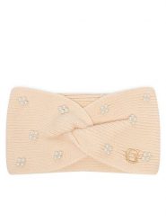 Guess Opaska AW5637 VIS01 Beżowy jasny. Brązowe rękawiczki damskie Guess, z aplikacjami, z wiskozy. Za 114.99 zł.