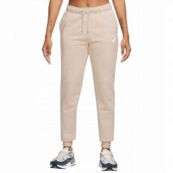 Damskie Spodnie Do Biegania NSW Club Z Polaru. Brązowe spodnie dresowe damskie Nike, bez wzorów, z polaru, sportowe, długie. Za 233.99 zł.