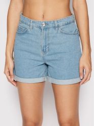 ONLY Szorty jeansowe Vega 15230571 Niebieski Regular Fit. Niebieskie szorty damskie ONLY, bez wzorów, z bawełny. Za 79.99 zł.