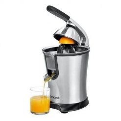 Wyciskarka do cytrusów CONCEPT CE-3520 (160W; 0,75l; kolor srebrny). Szare wyciskarki Concept. Za 175.99 zł.