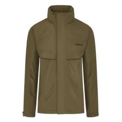 Kurtka wodoodporna Trakker CR Downpour. Brązowe kurtki męskie TRAKKER, xl, bez wzorów, z materiału, bez kaptura. Za 549.00 zł.
