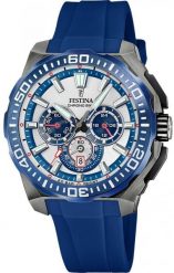 Zegarek męski Festina F20725-4 niebieski. Niebieskie zegarki męskie Festina, bez wzorów. Za 939.00 zł.