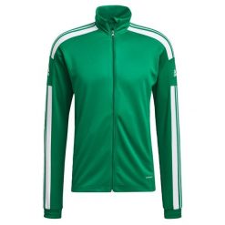 Kurtka adidas Squadra 21 Training. Białe kurtki męskie Adidas, s, bez wzorów, z dzianiny, sportowe, bez kaptura. Za 99.00 zł.