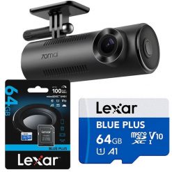 70Mai M310 Dash Cam Dark Gray + karta pamięci Lexar 64GB. Wideorejestratory 70mai. Za 249.00 zł.