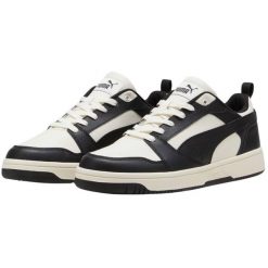 Trampki Unisex Dla Dorosłych. Czarne trampki i tenisówki damskie Puma, bez wzorów, bez zapięcia. Za 411.99 zł.