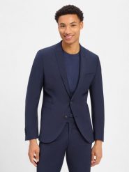 Drykorn Marynarka Mężczyźni Slim Fit Sztuczne włókno niebieski, 50. Niebieskie garnitury męskie DRYKORN, m, bez wzorów, z materiału. Za 1,399.95 zł.