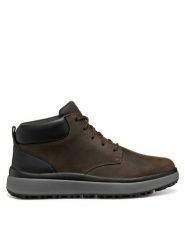 Geox Trzewiki U Granito + Grip U56MSA 000FF C0196 Brązowy. Brązowe botki męskie Geox, bez wzorów, ze skóry, bez obcasa, bez zapięcia. Za 509.99 zł.